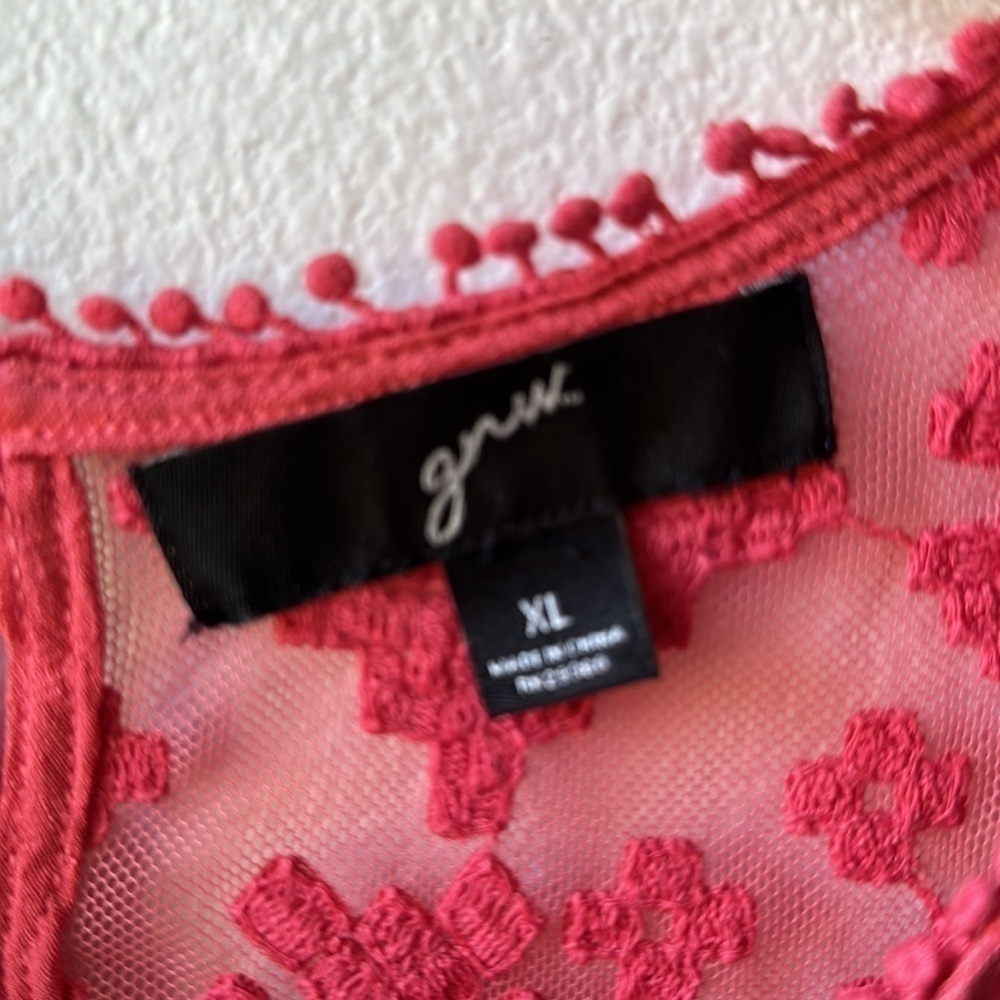Gnw dress coral ballet core size XL lined - Picture 4 of 11